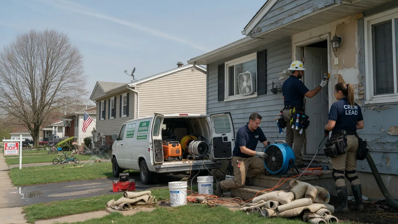 Flood Cleanup in Mystic, CT near me